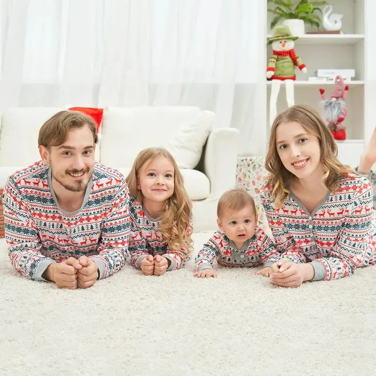 Family Matching Christmas Pajamas Set