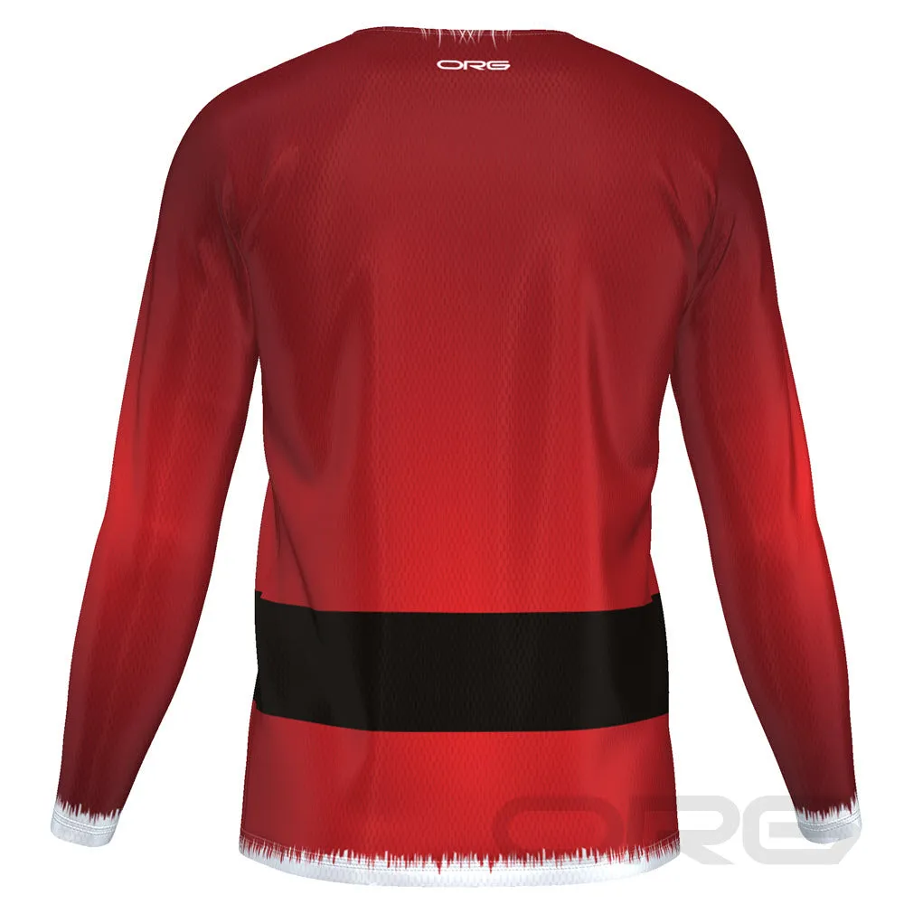 FMR Santa Men's Technical Long Sleeve Running Shirt