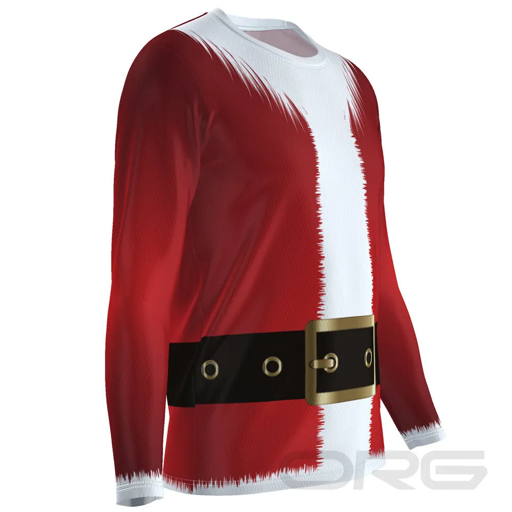 FMR Santa Men's Technical Long Sleeve Running Shirt