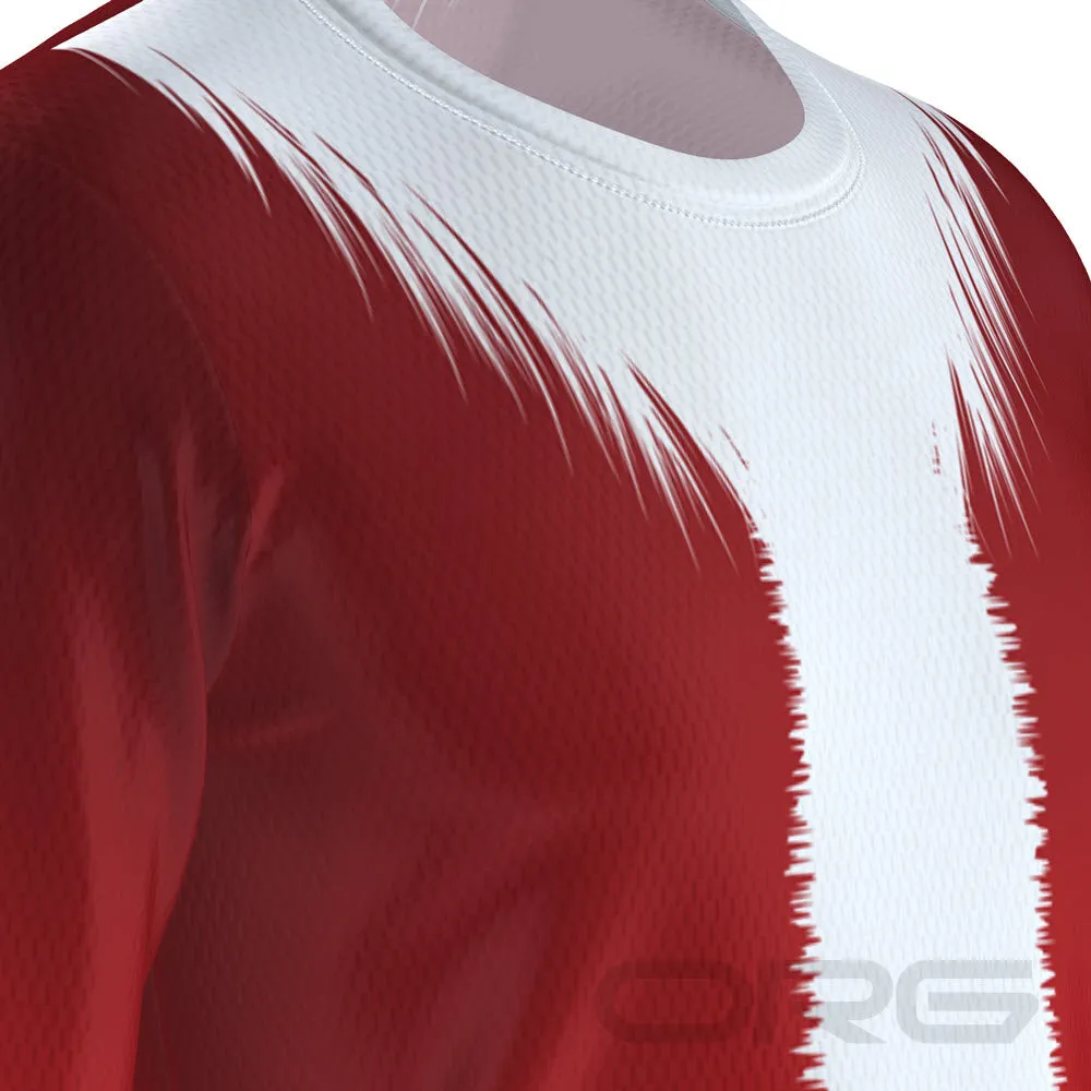 FMR Santa Men's Technical Long Sleeve Running Shirt