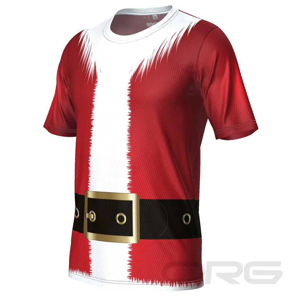 FMR Santa Men's Technical Short Sleeve Running Shirt