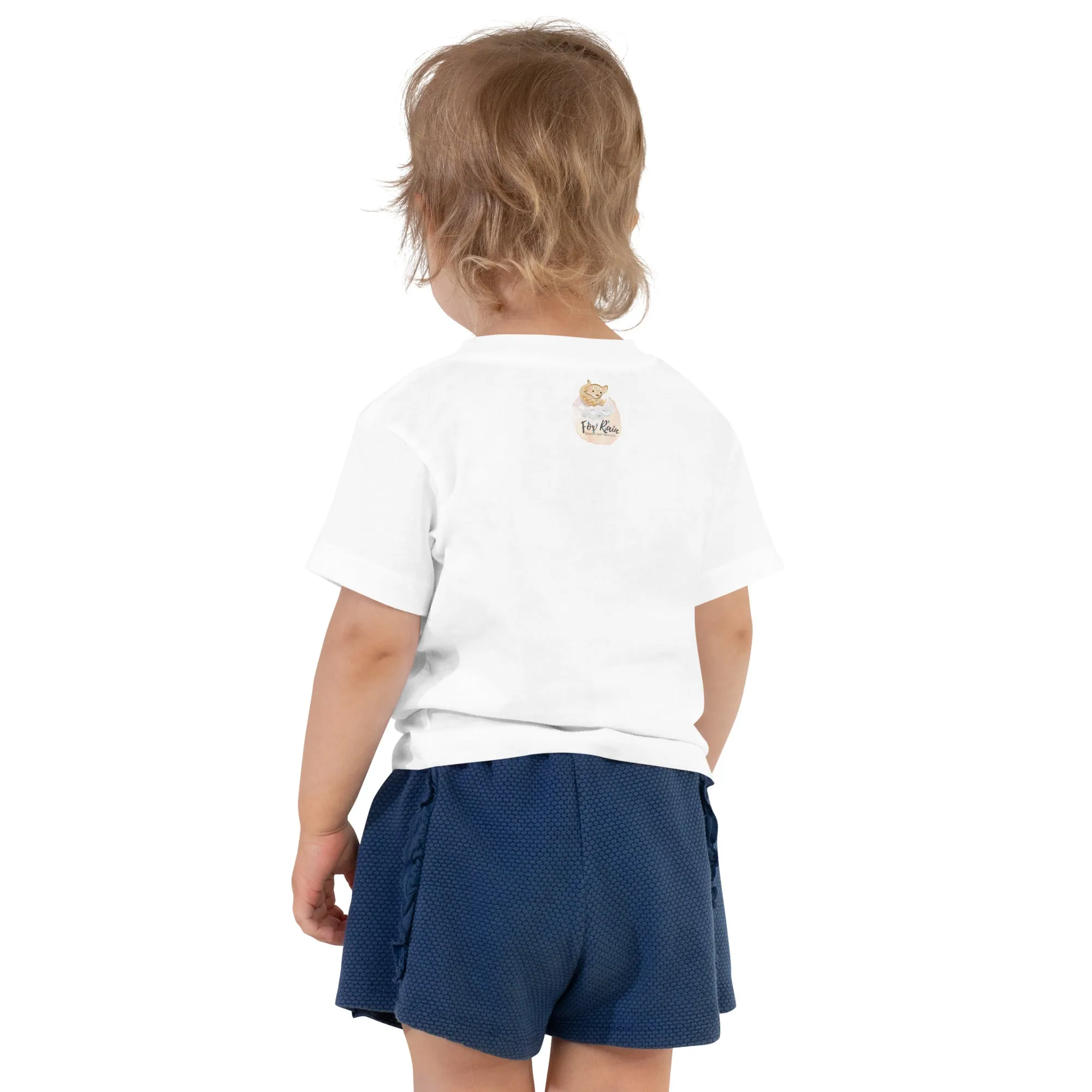 Fox Snow Globe- Toddler Short Sleeve Tee