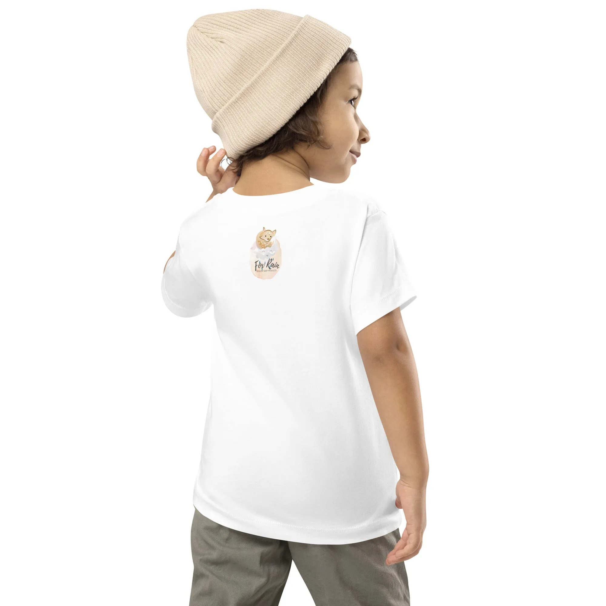 Fox Snow Globe- Toddler Short Sleeve Tee