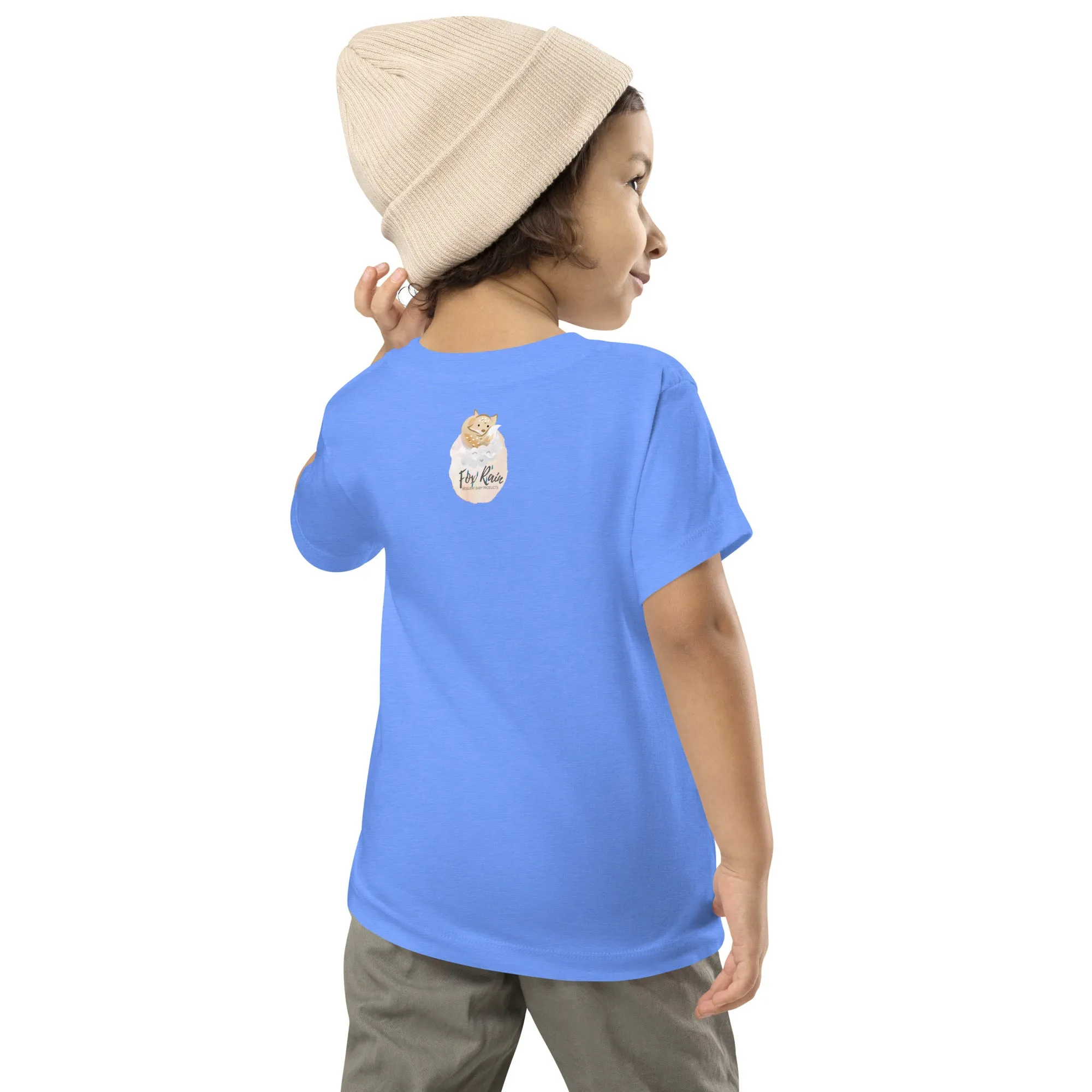 Fox Snow Globe- Toddler Short Sleeve Tee