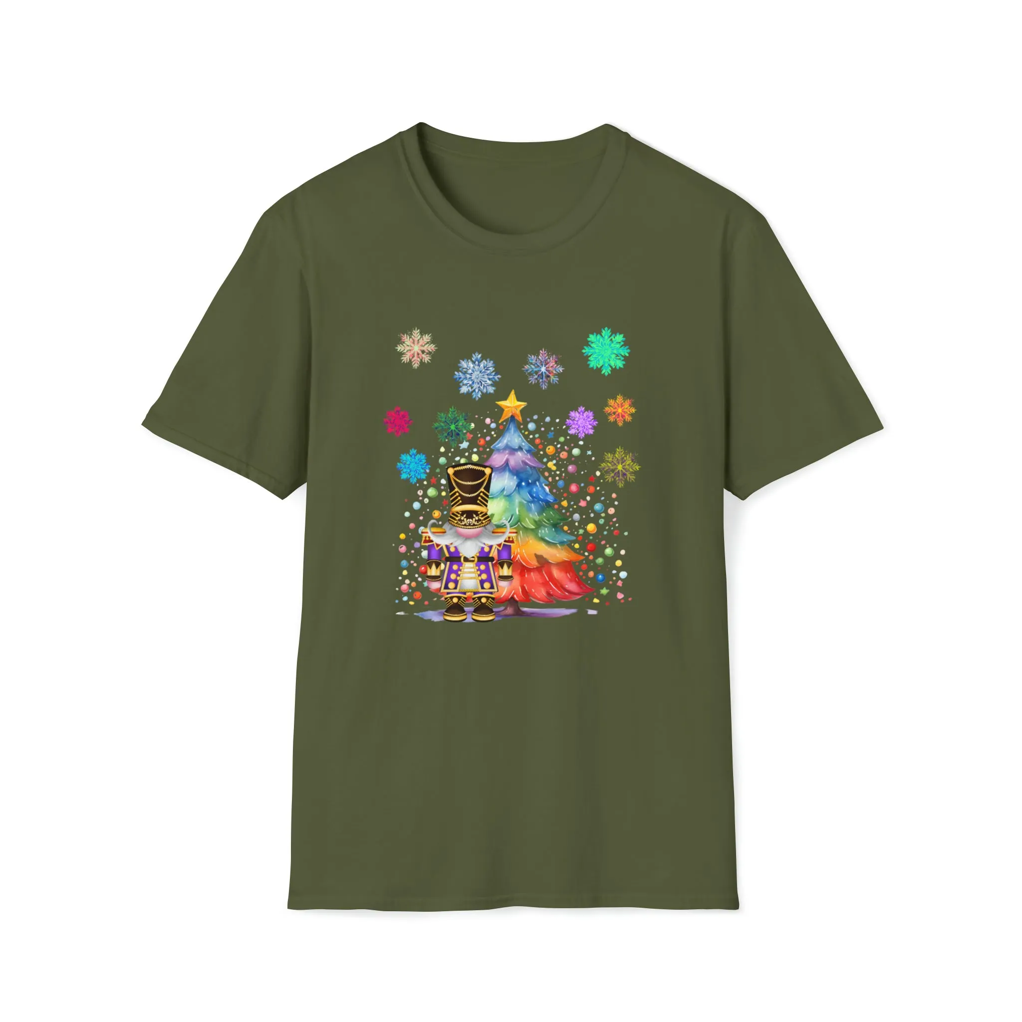 Gnome nutcracker Unisex Softstyle T-Shirt