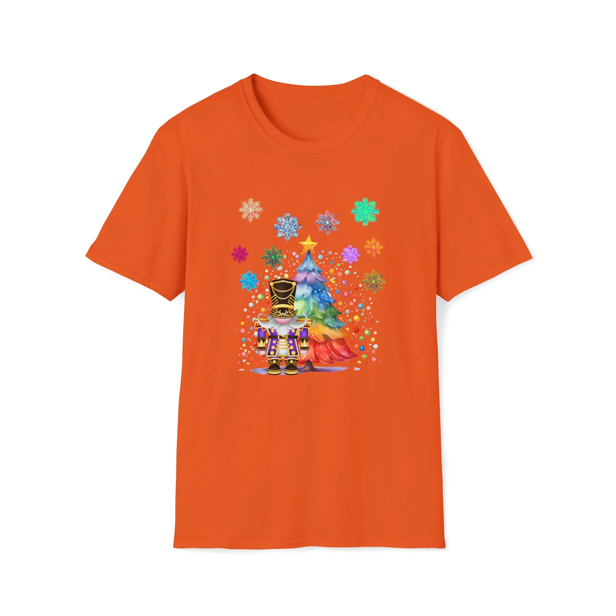 Gnome nutcracker Unisex Softstyle T-Shirt