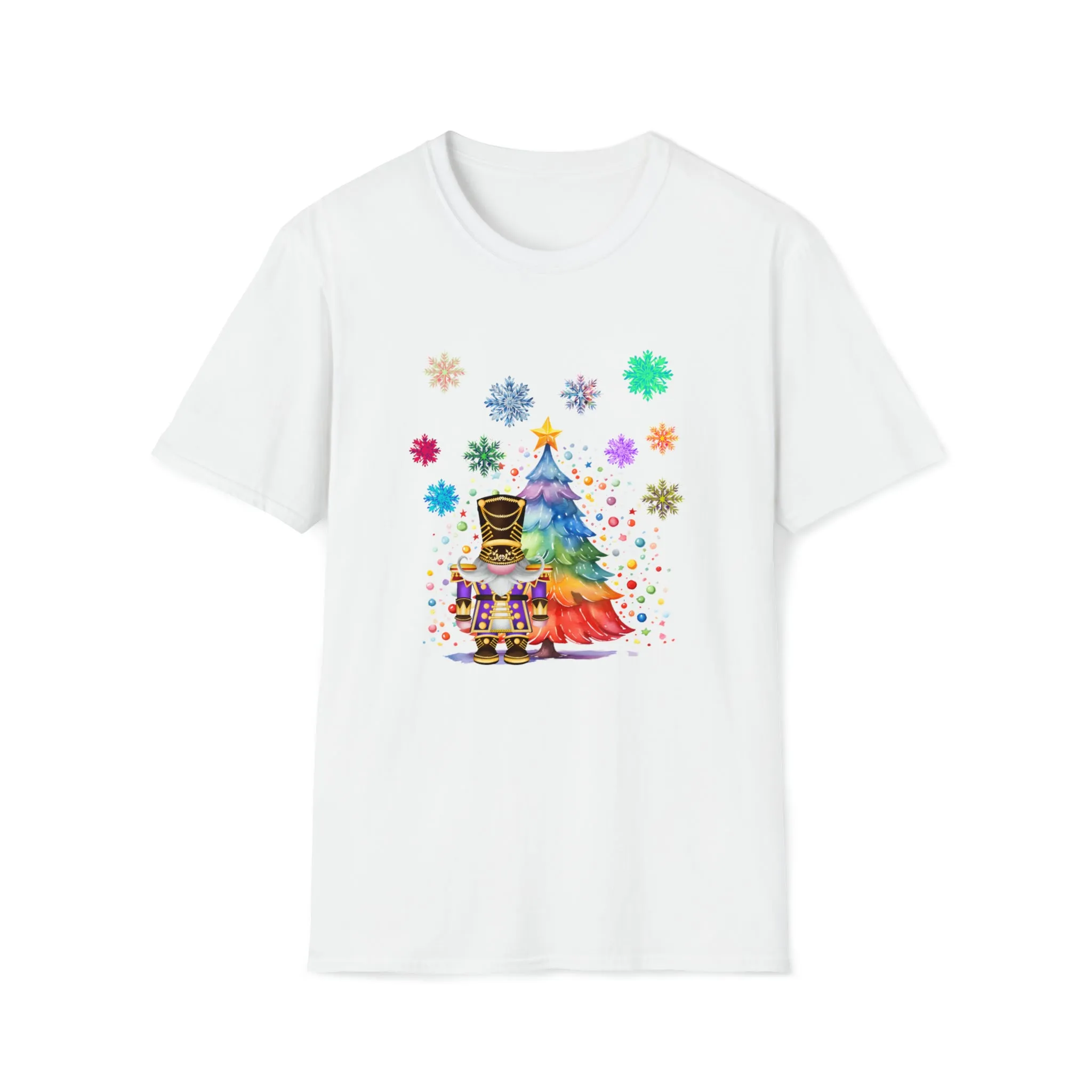 Gnome nutcracker Unisex Softstyle T-Shirt