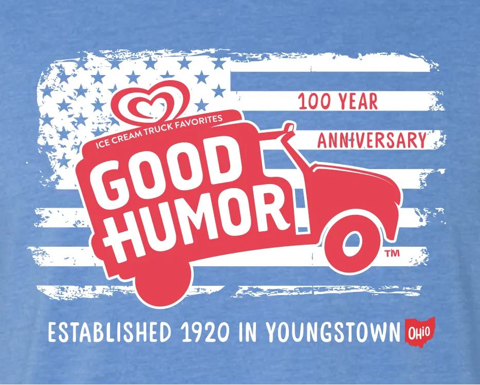 Good Humor™ USA Ice Cream Truck | Vintage Ice Cream Tee Shirt | Youngstown Ohio T-Shirt