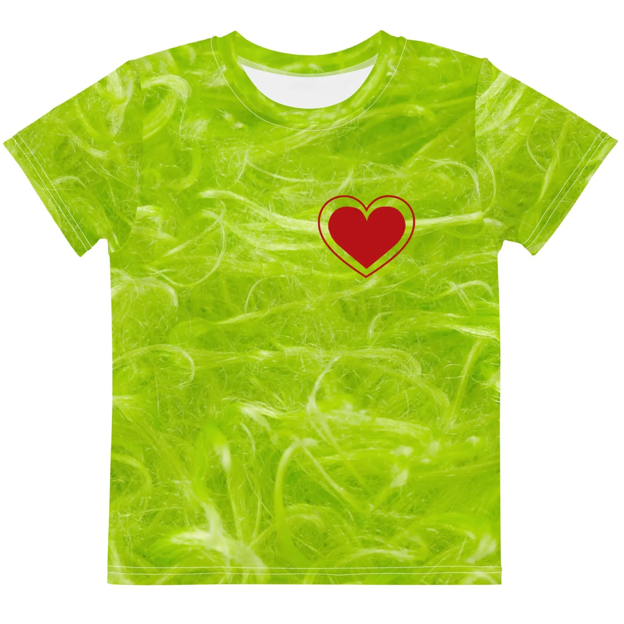 Green guy Kids crew neck t-shirt