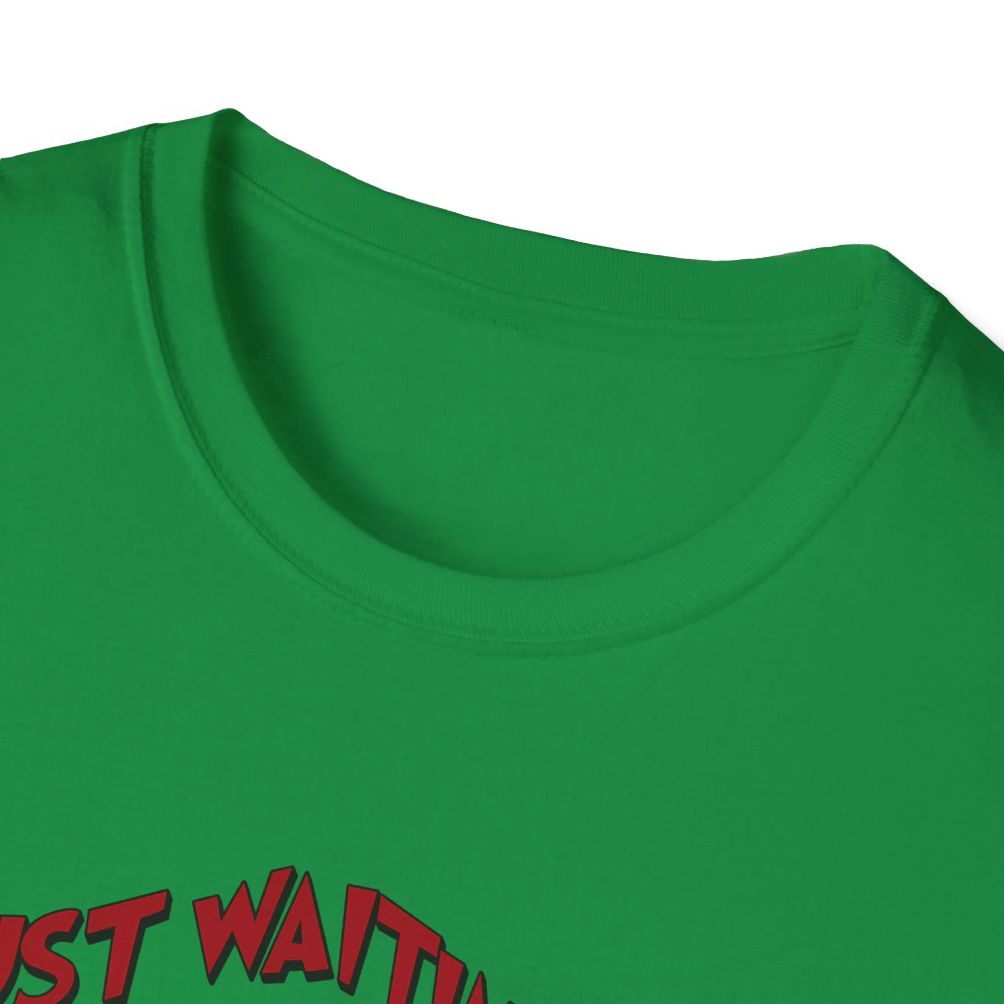 Grinch Waiting for Christmas Unisex T-Shirt - Festive Holiday Apparel