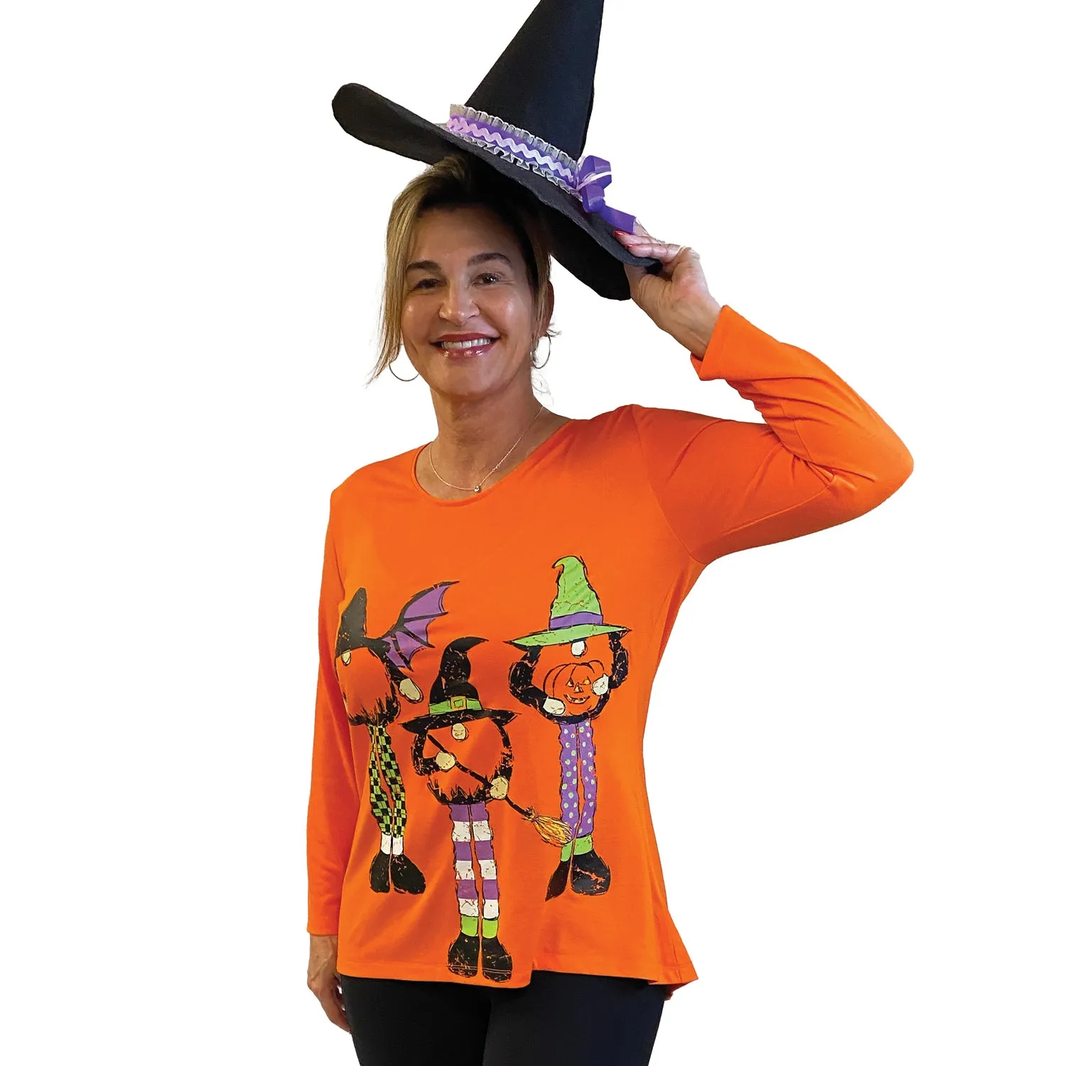 Halloween Gnomes Swing Top