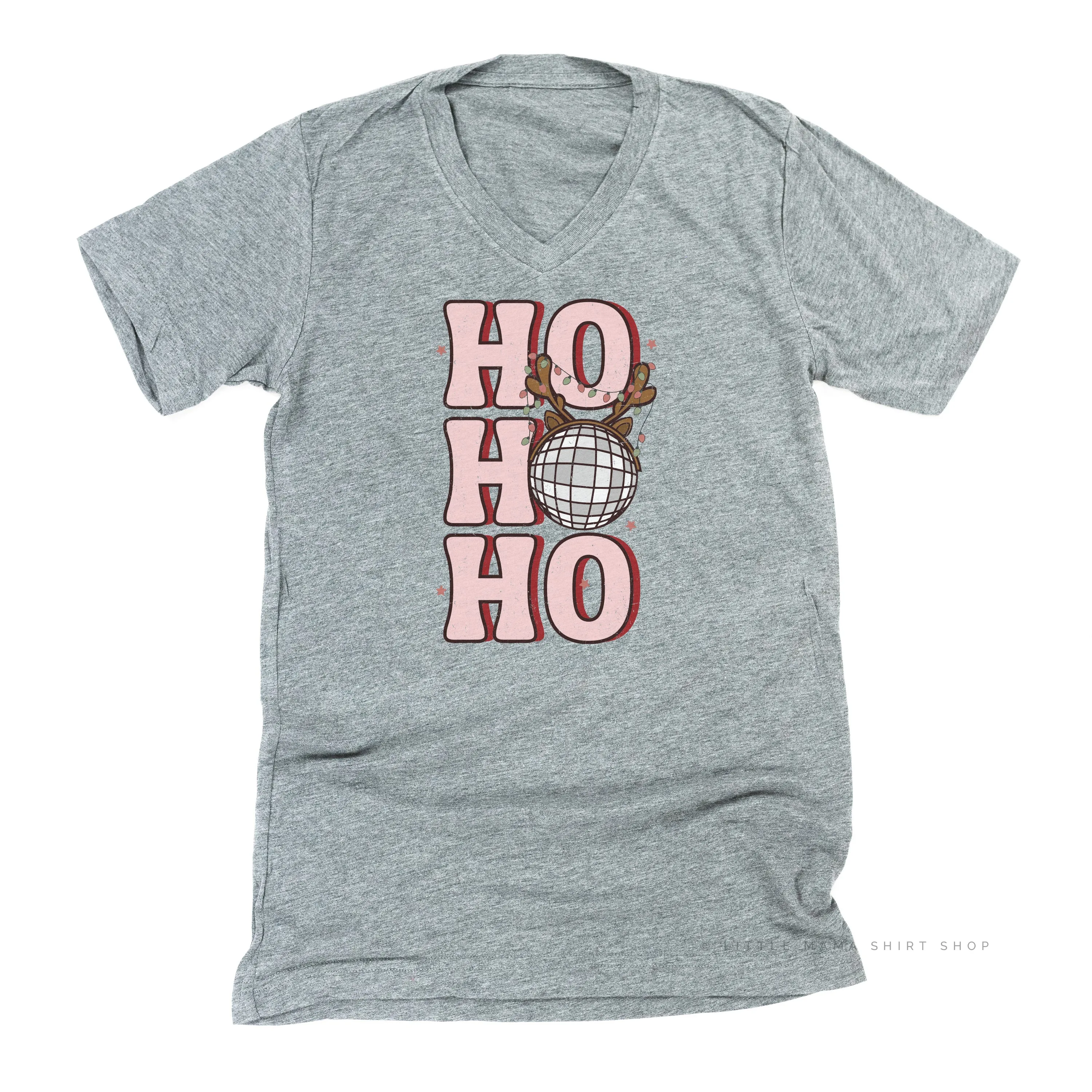 Ho Ho Ho - Disco Ball - Unisex Tee