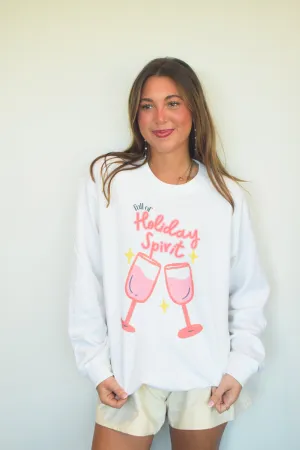 Holiday Spirit Graphic Sweatshirt