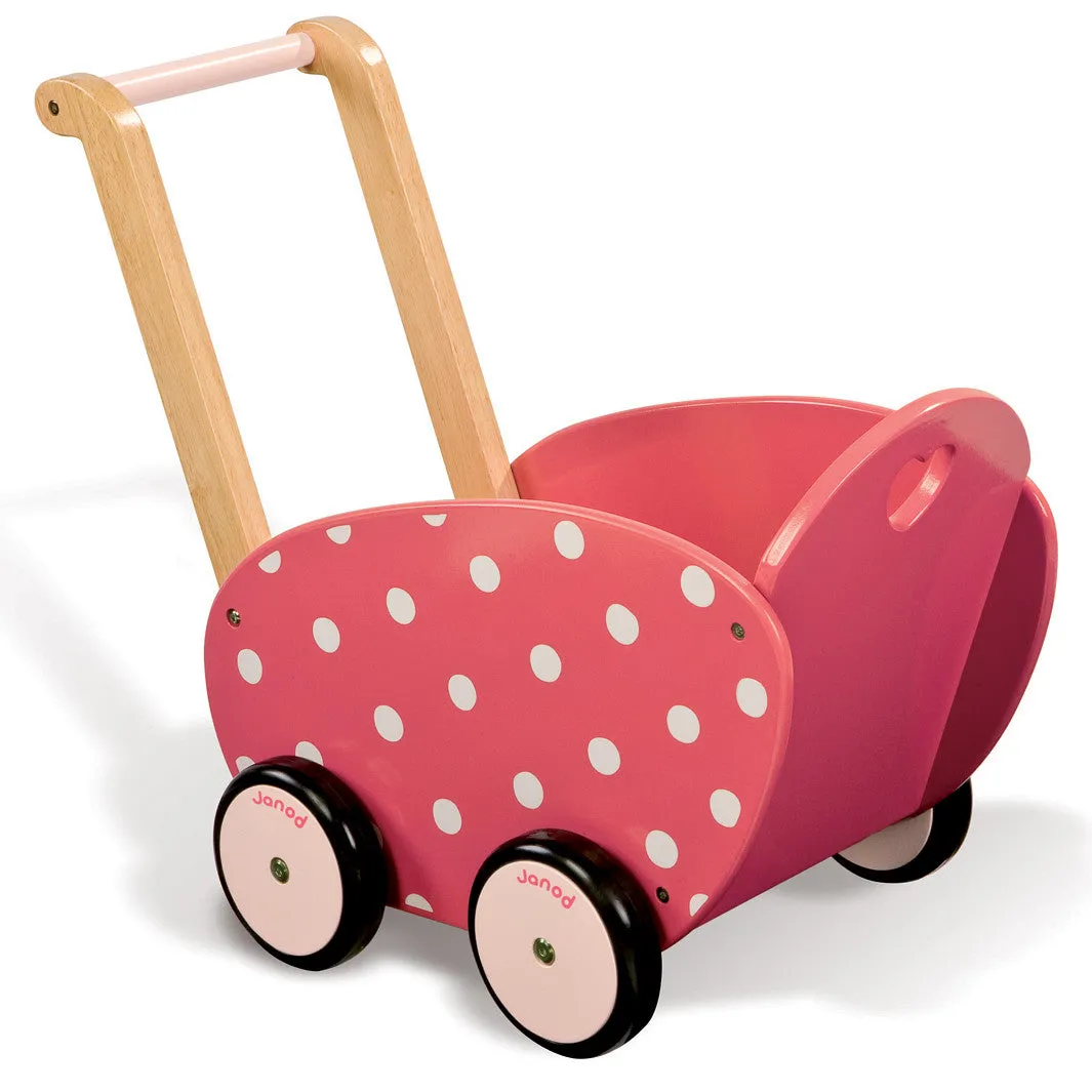 Janod Framboisine Doll's Pram