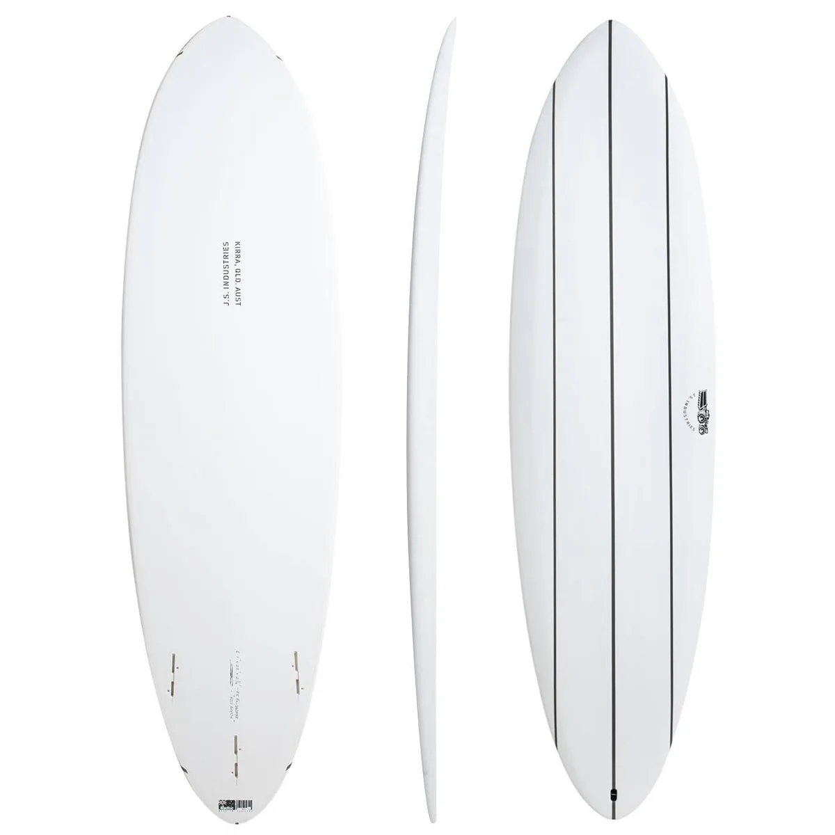 JS Big Baron Softboard - White