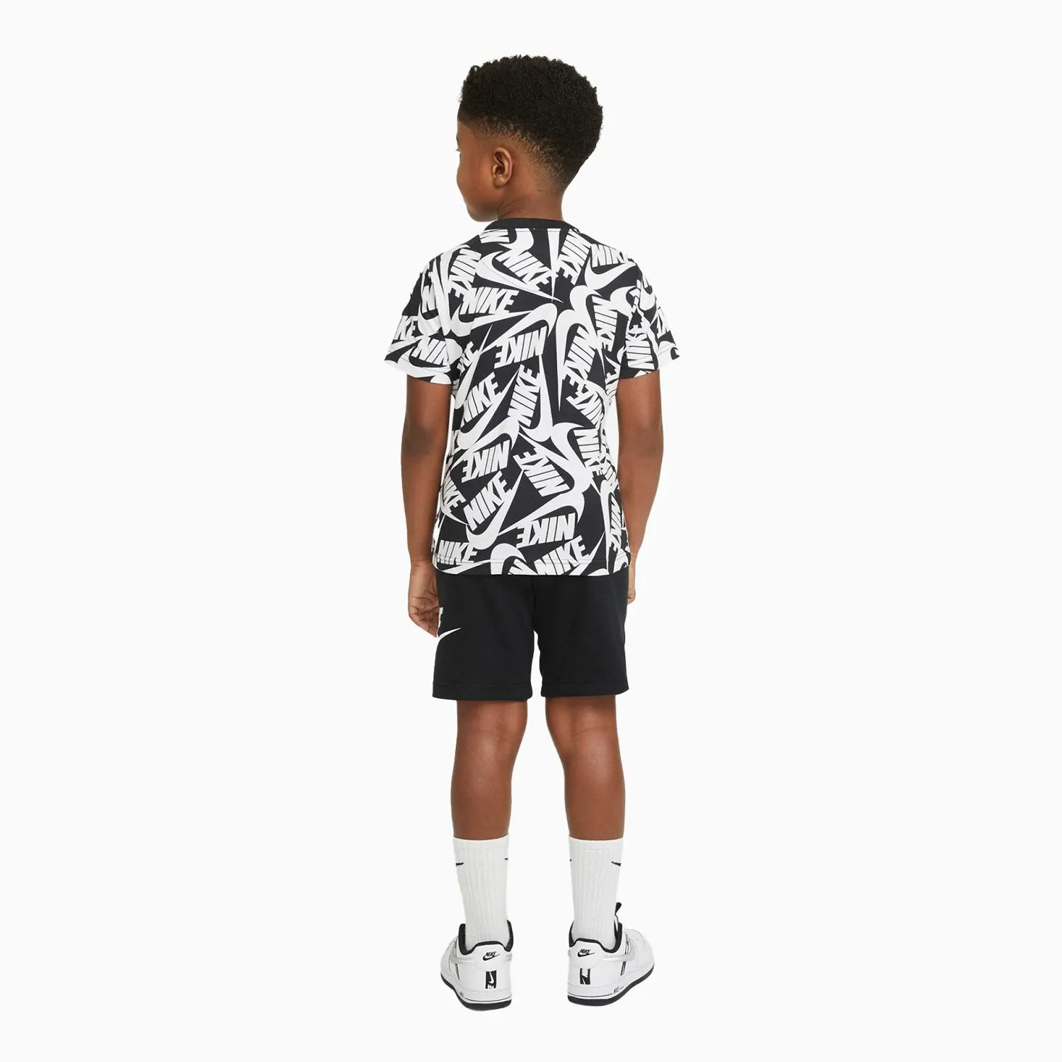 Kid's Sportswear Futura Toss T-Shirt and Short Outfit