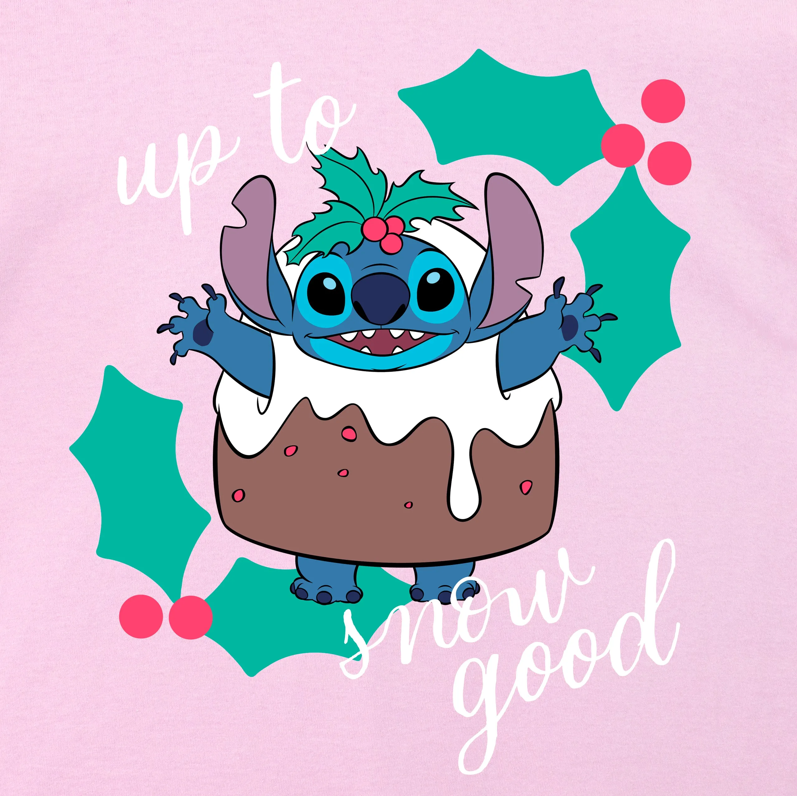 Lilo and Stitch Christmas T-Shirt for Women