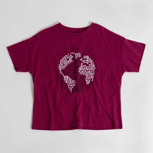 Love The World Foil Tee