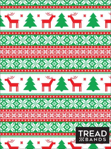 Low-Profile Tieback - Christmas Spirit Set of 3