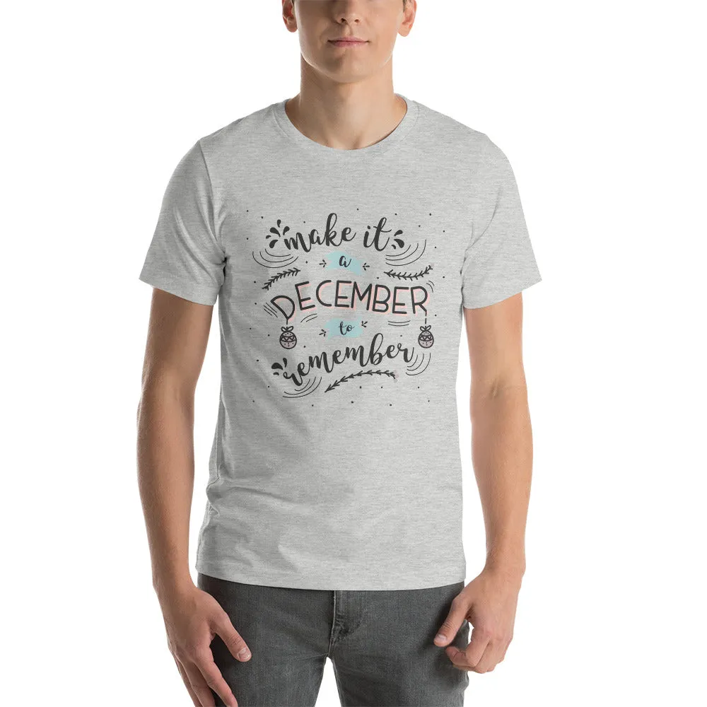 Make It A December To Remember Short-Sleeve Men's T-Shirt