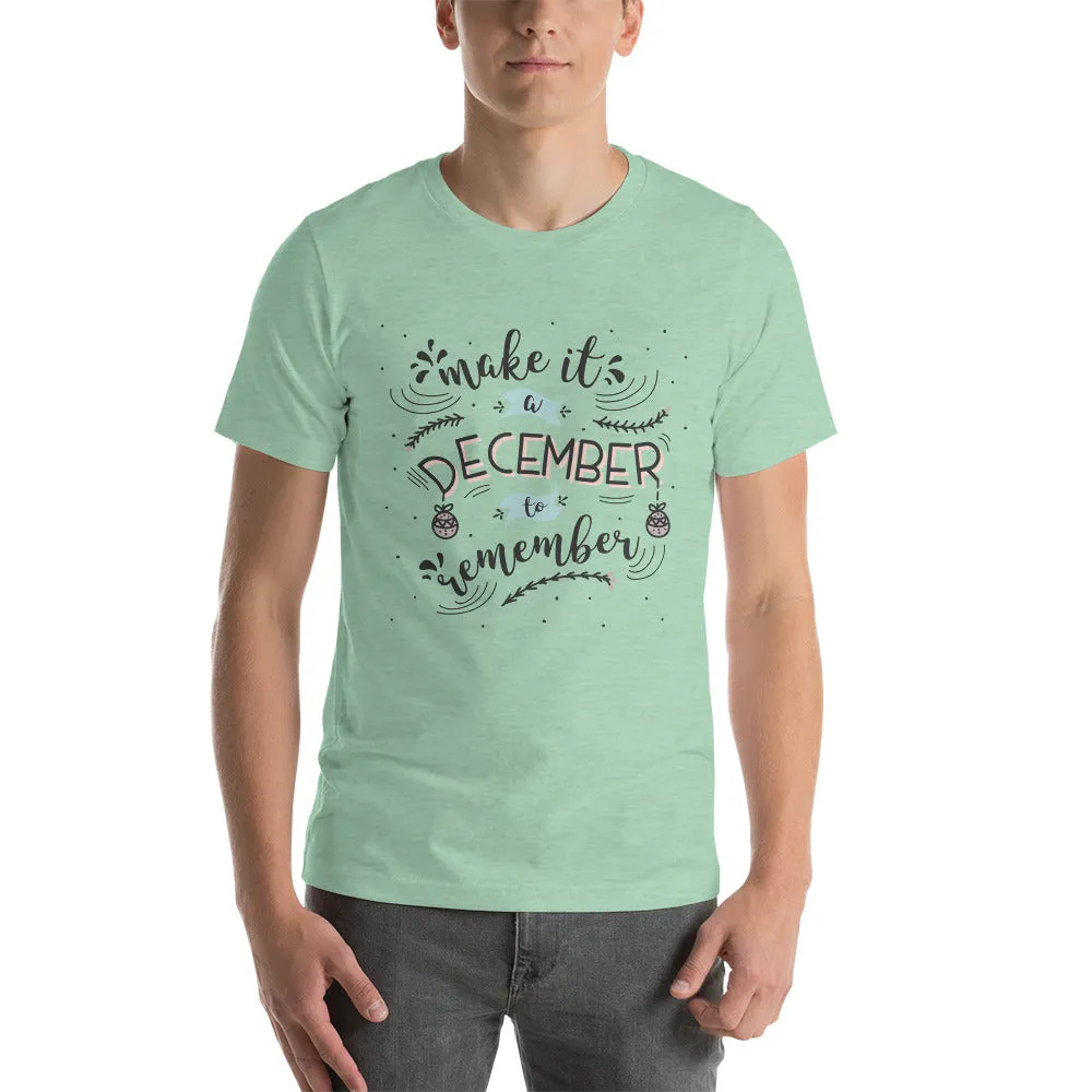 Make It A December To Remember Short-Sleeve Men's T-Shirt