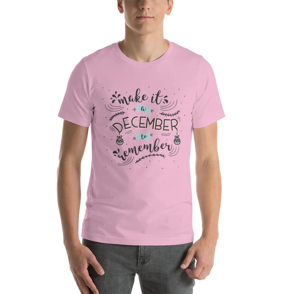 Make It A December To Remember Short-Sleeve Men's T-Shirt