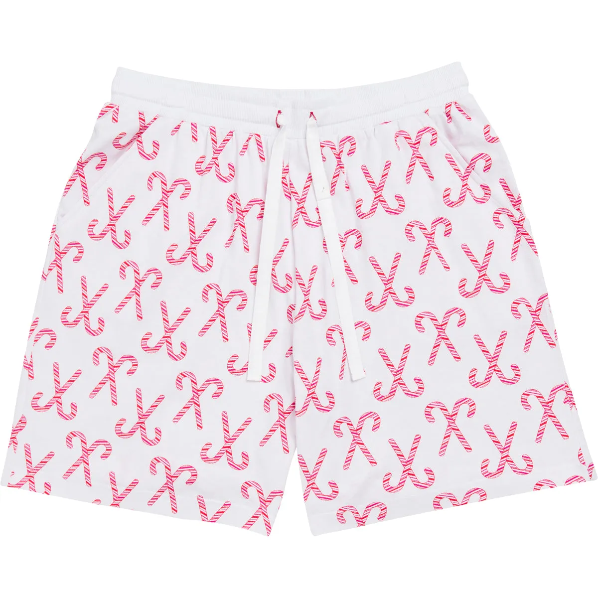 Men's Candy Cane Sleep Shorts