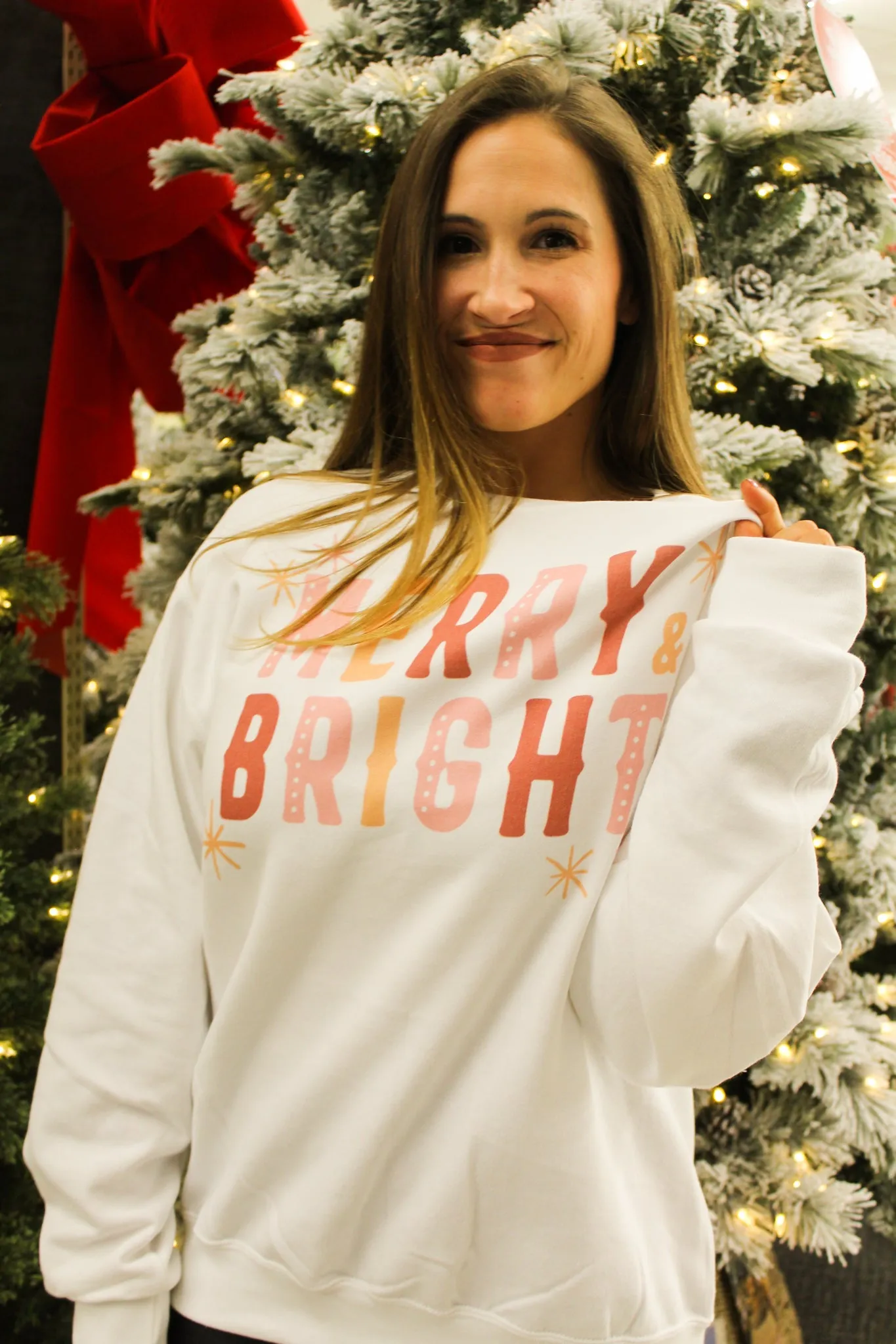 Merry & Bright Graphic Sweatshirt