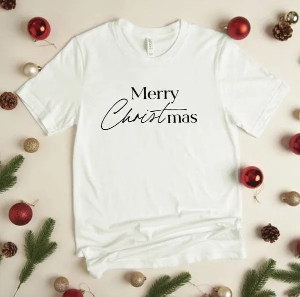 Merry Christ-mas Graphic T-Shirt