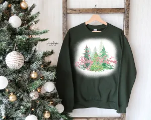 Merry Christmas Three Trees Shirt