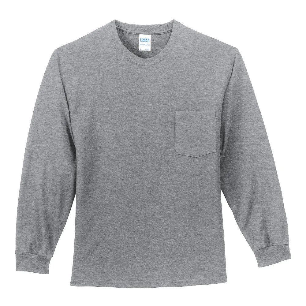 Mini Apple Long Sleeve Pocket Tee