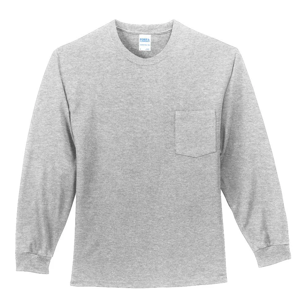 Mini Apple Long Sleeve Pocket Tee