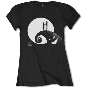 NIGHTMARE BEFORE CHRISTMAS LADIES TEE: MOON