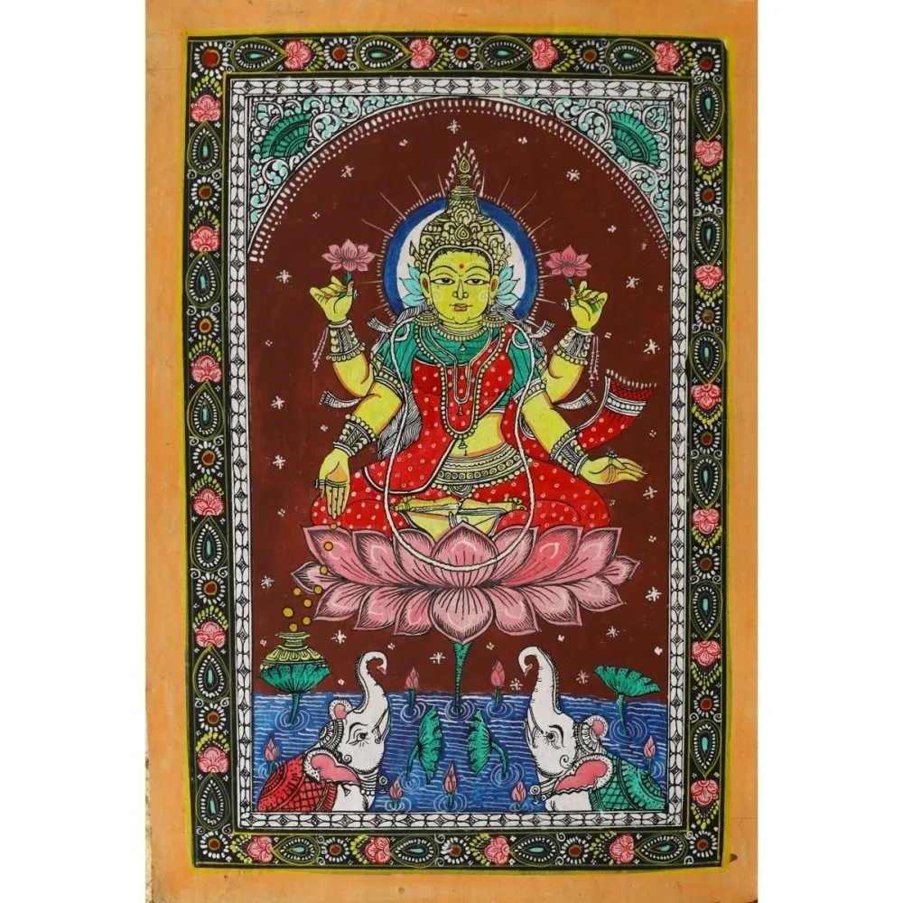 Pattachitra Shree Lakshmi Painting