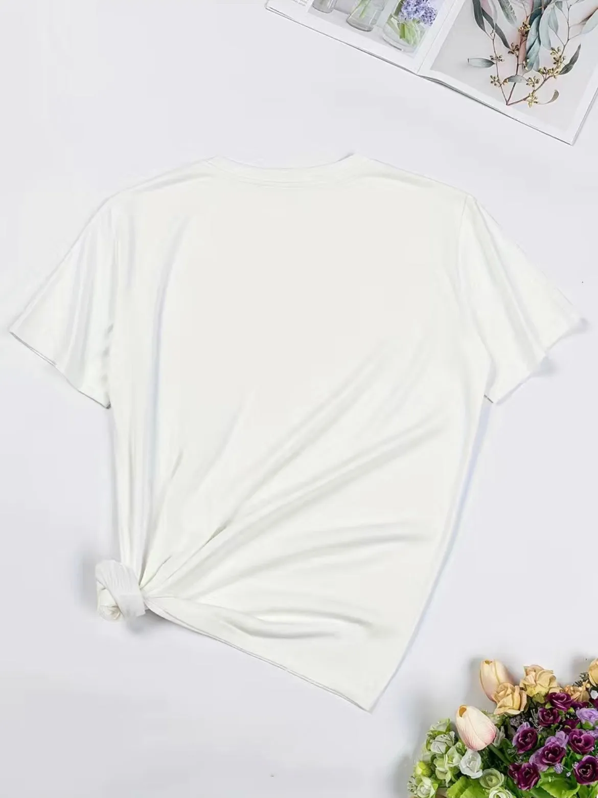 Peppermint Mocha Holiday T-shirt - White Color