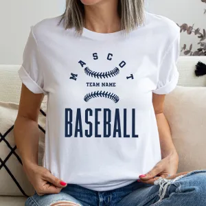 Personalized Baseball Team Tee for Mom