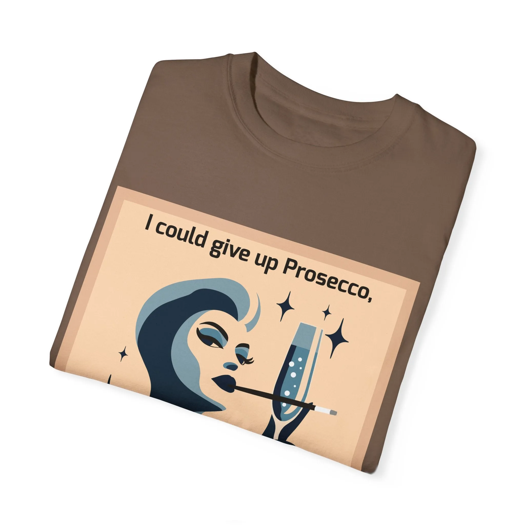 Prosecco Unisex T-shirt with exclusive Italian design print by Elisa Savoia | Giada Valenti | Multiple Colors | Christmas T-shirt | Christmas gift