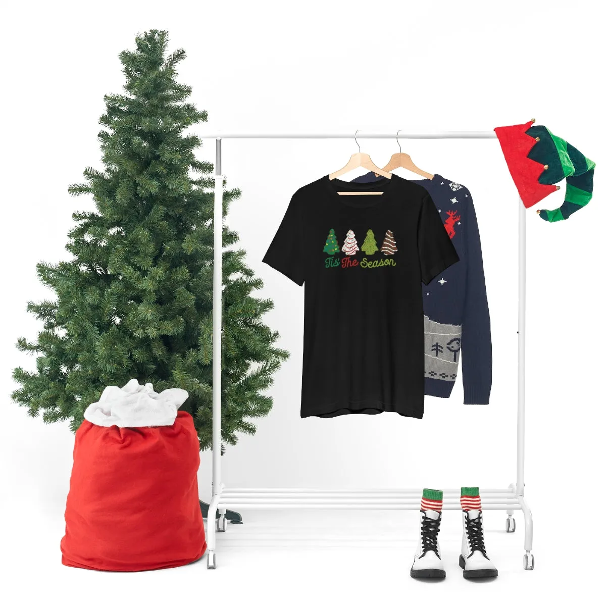 "Tis the Season'" Christmas Cakes Tee - Unisex Shirt