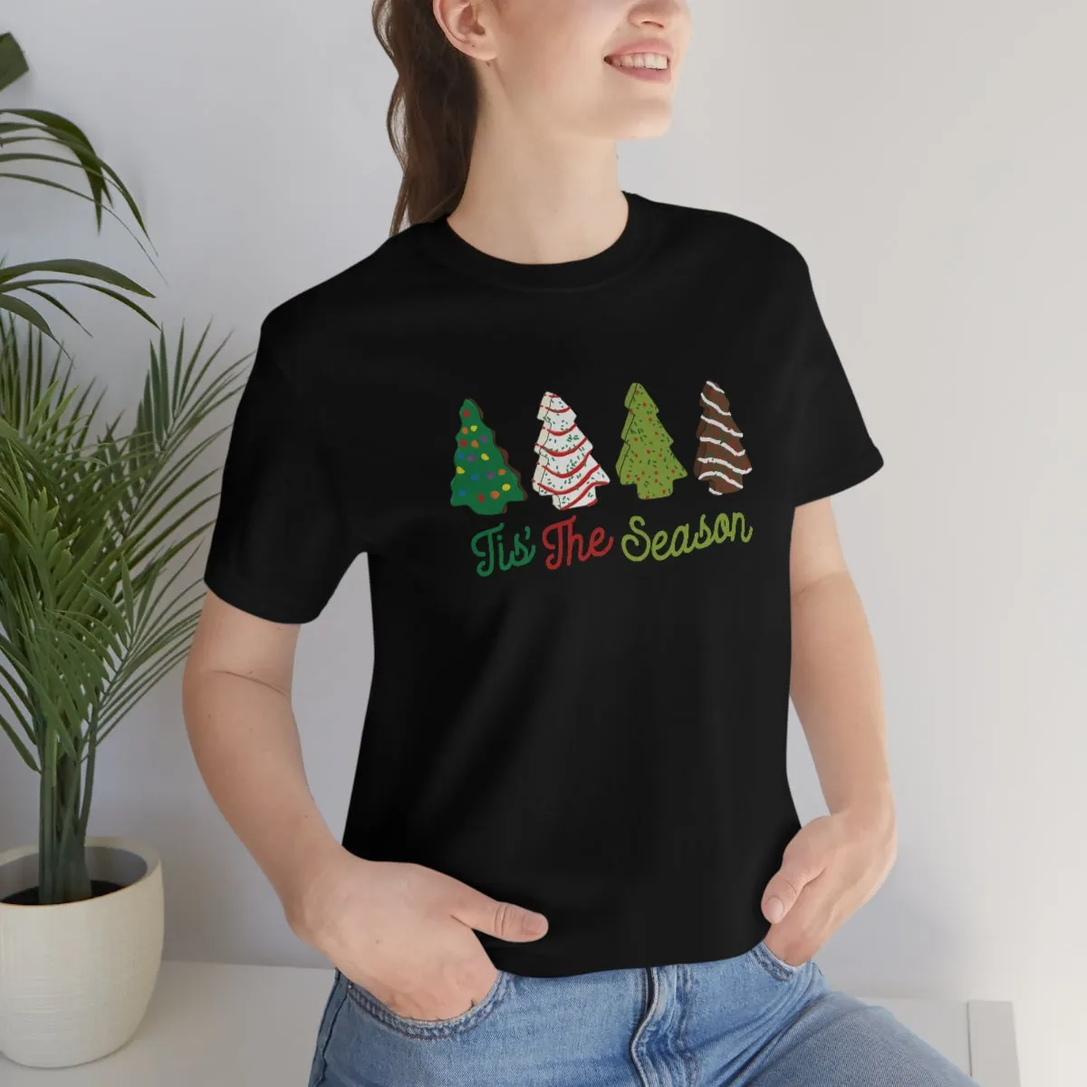 "Tis the Season'" Christmas Cakes Tee - Unisex Shirt