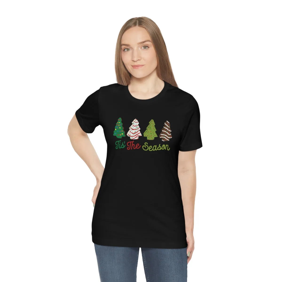 "Tis the Season'" Christmas Cakes Tee - Unisex Shirt