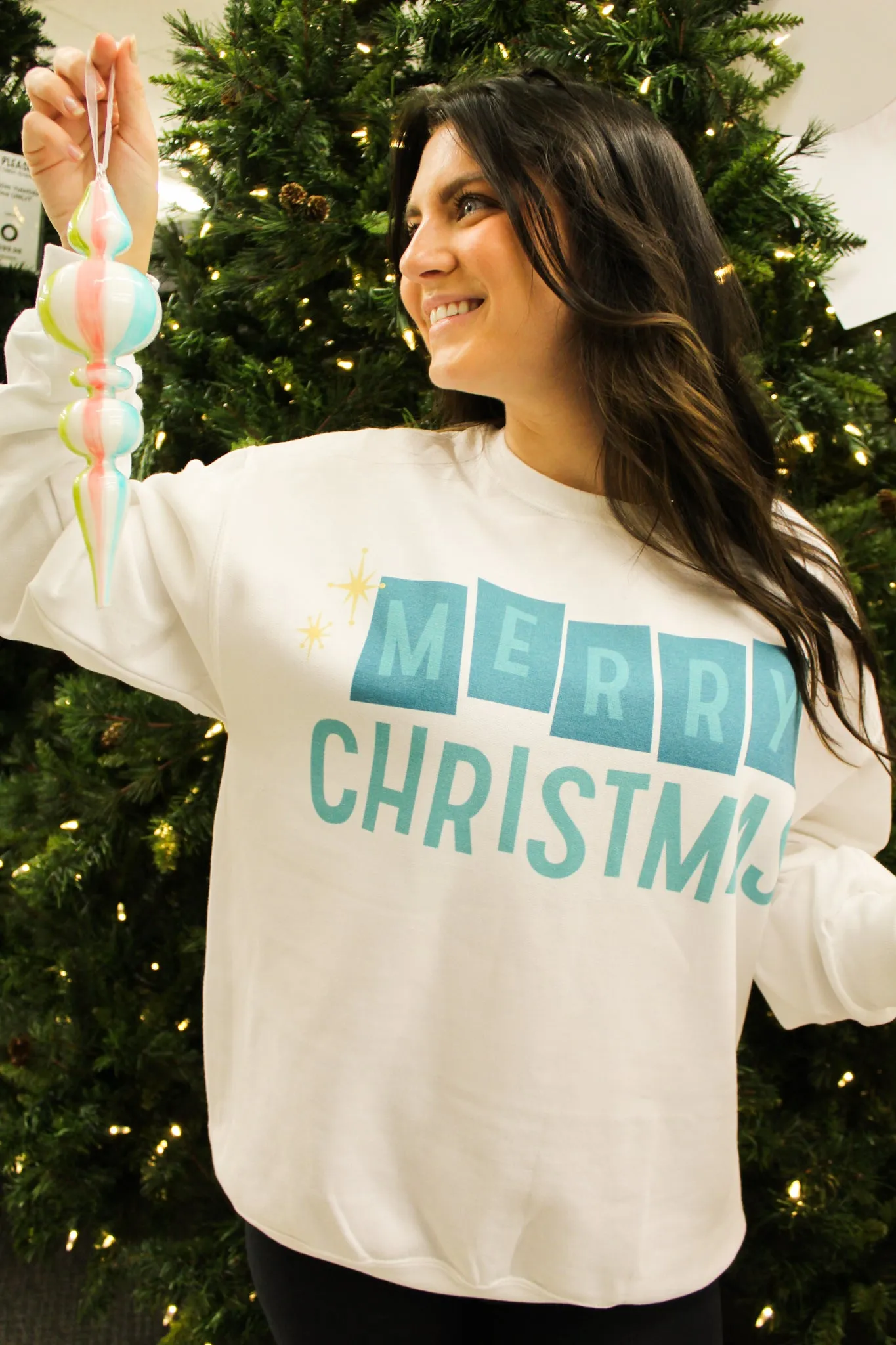 Retro Christmas Graphic Sweatshirt