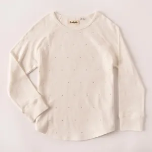 Rhinestone Raglan Tee