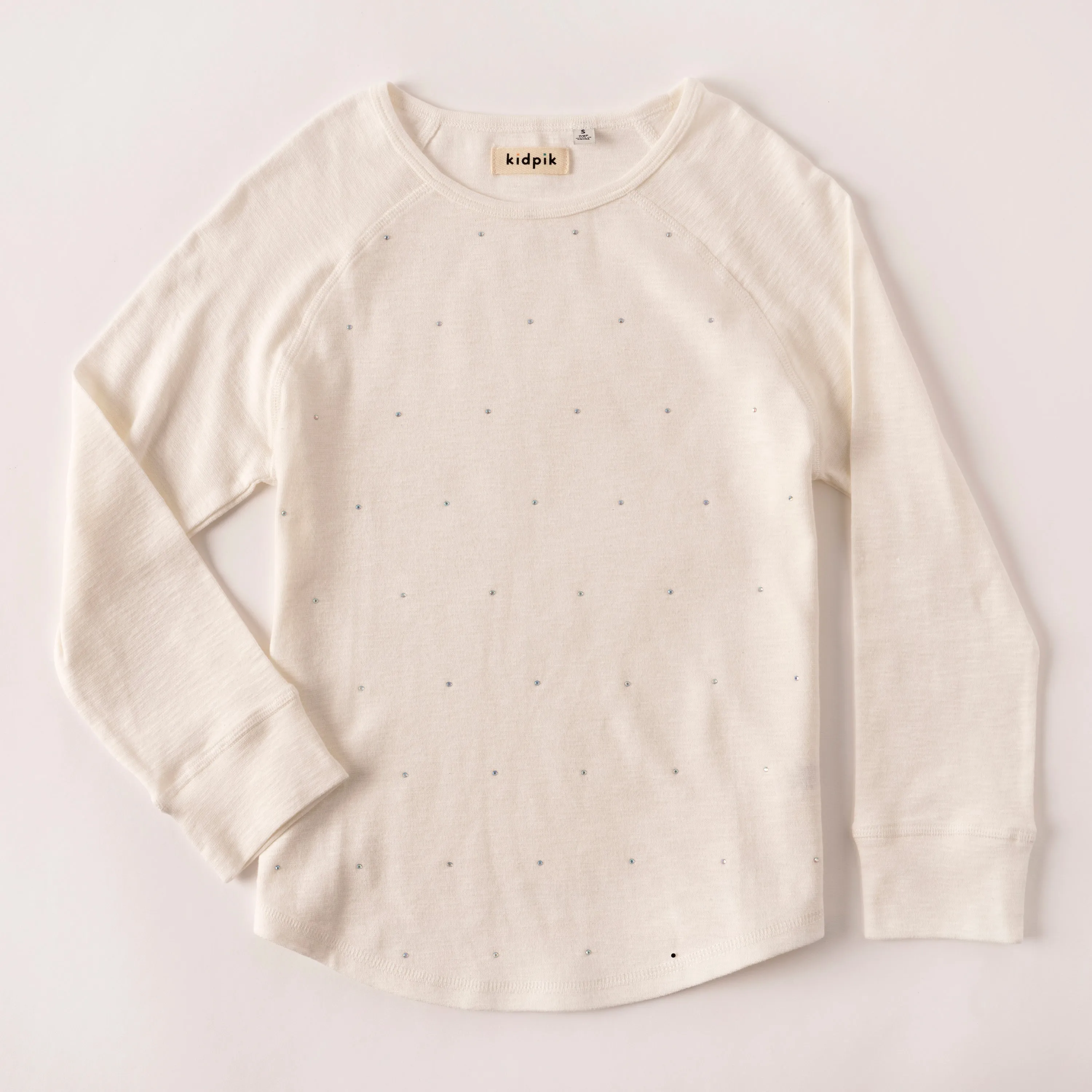 Rhinestone Raglan Tee