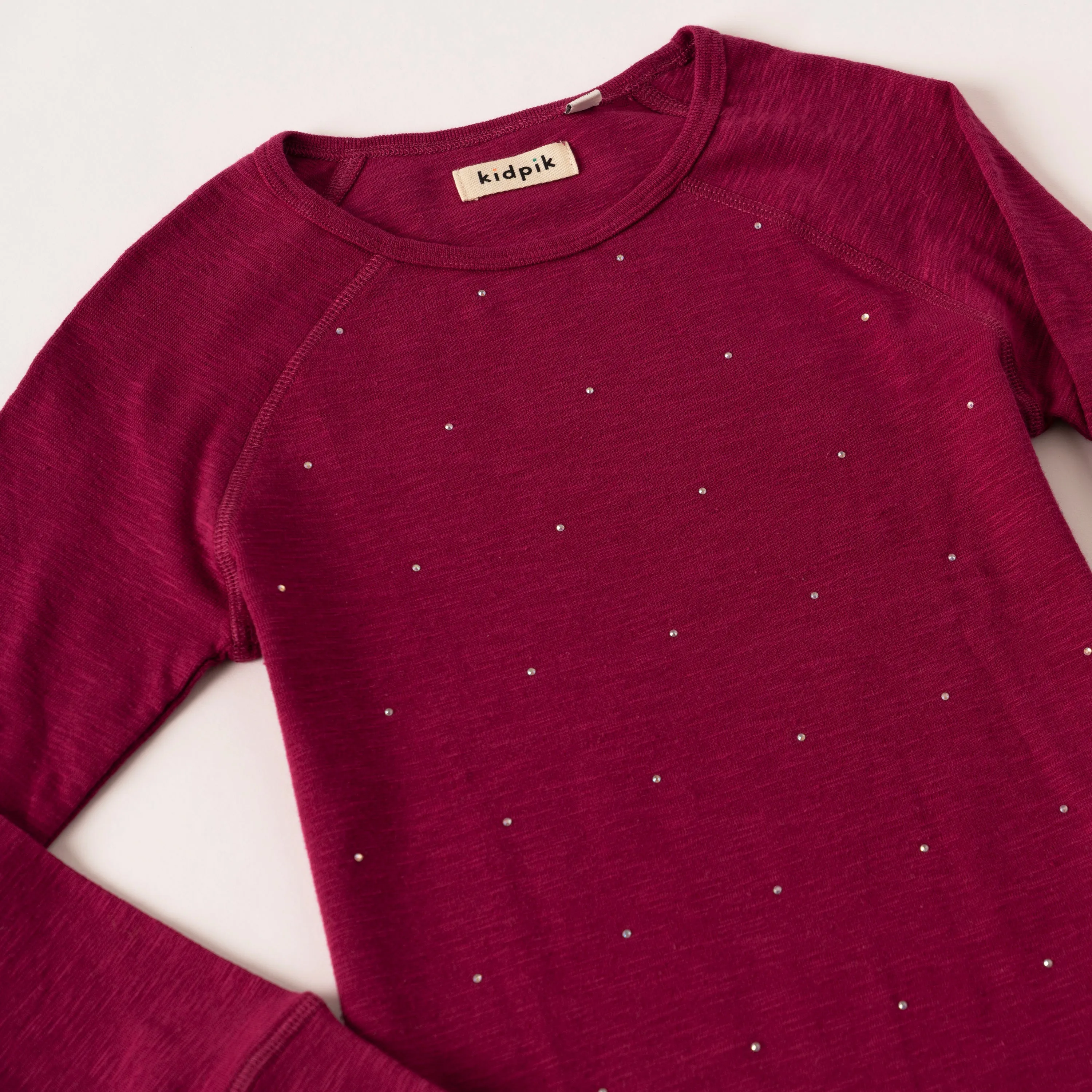 Rhinestone Raglan Tee