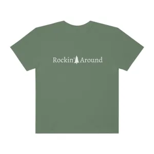 Rockin' Around the Christmas Tree Women's Comfort Colors Garment-Dyed T-shirt