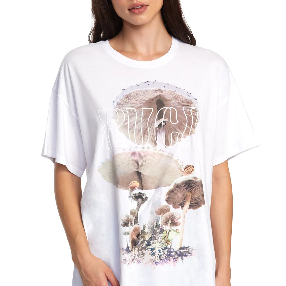 RVCA Women's Baggie Tee T-Shirt