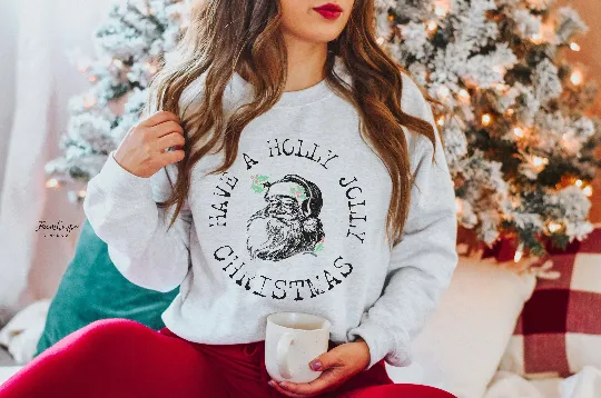 Santa Claus Have A Holly Jolly Christmas Clothing Collection