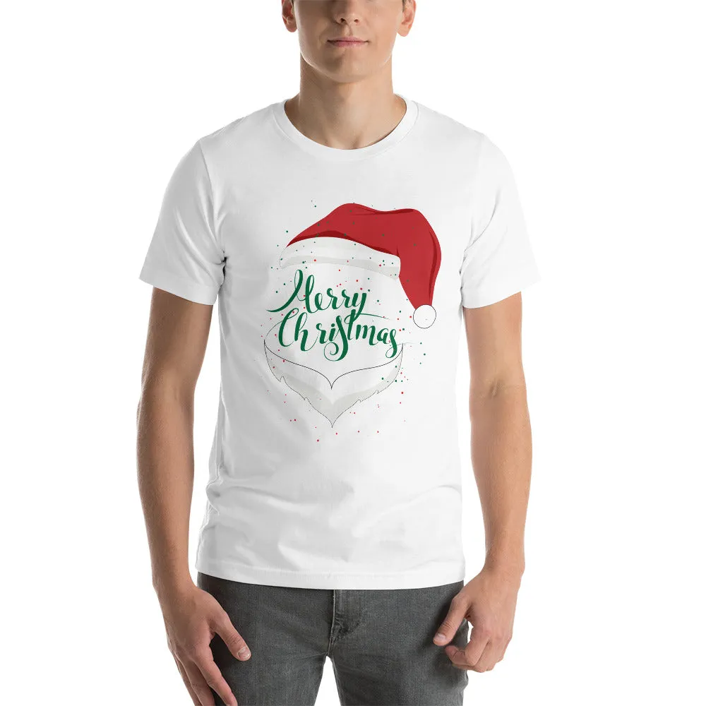 Santa Merry Christmas Short-Sleeve Men's T-Shirt