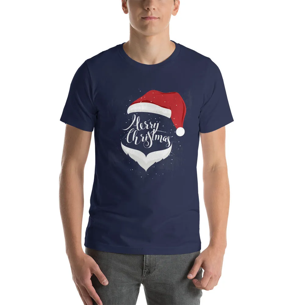 Santa Merry Christmas Short-Sleeve Men's T-Shirt