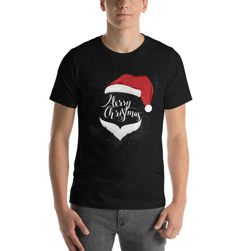 Santa Merry Christmas Short-Sleeve Men's T-Shirt